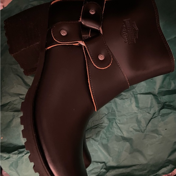 Harley Davidson Lalanne Harness Riding Boots - Picture 3 of 7